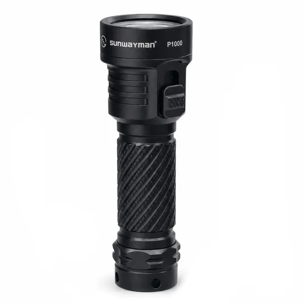 SUNWAYMAN P1000 1050 Lumens Rechargeable Flashlight